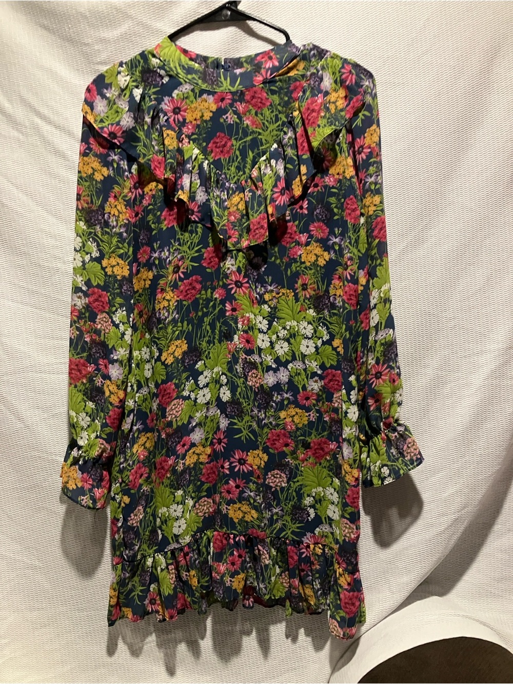 TMTS Floral Ruffle High-Low Dress in Multicolor - Picture 10 of 10